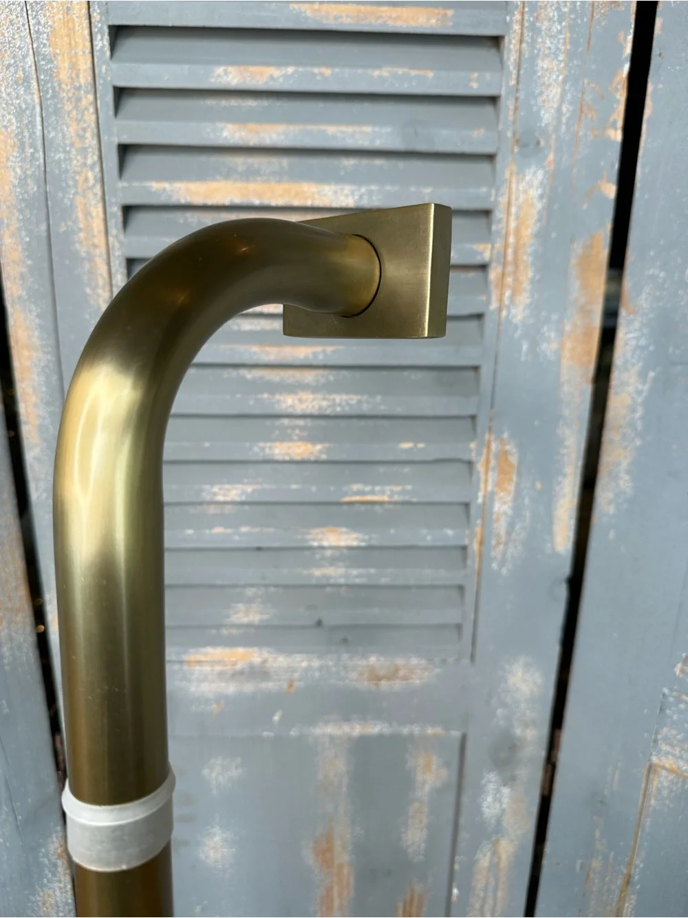 Pottery Barn Hidden Connection Room Darkening Curtain Rod Brass 28